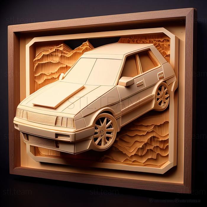 3D model Nissan Stagea (STL)